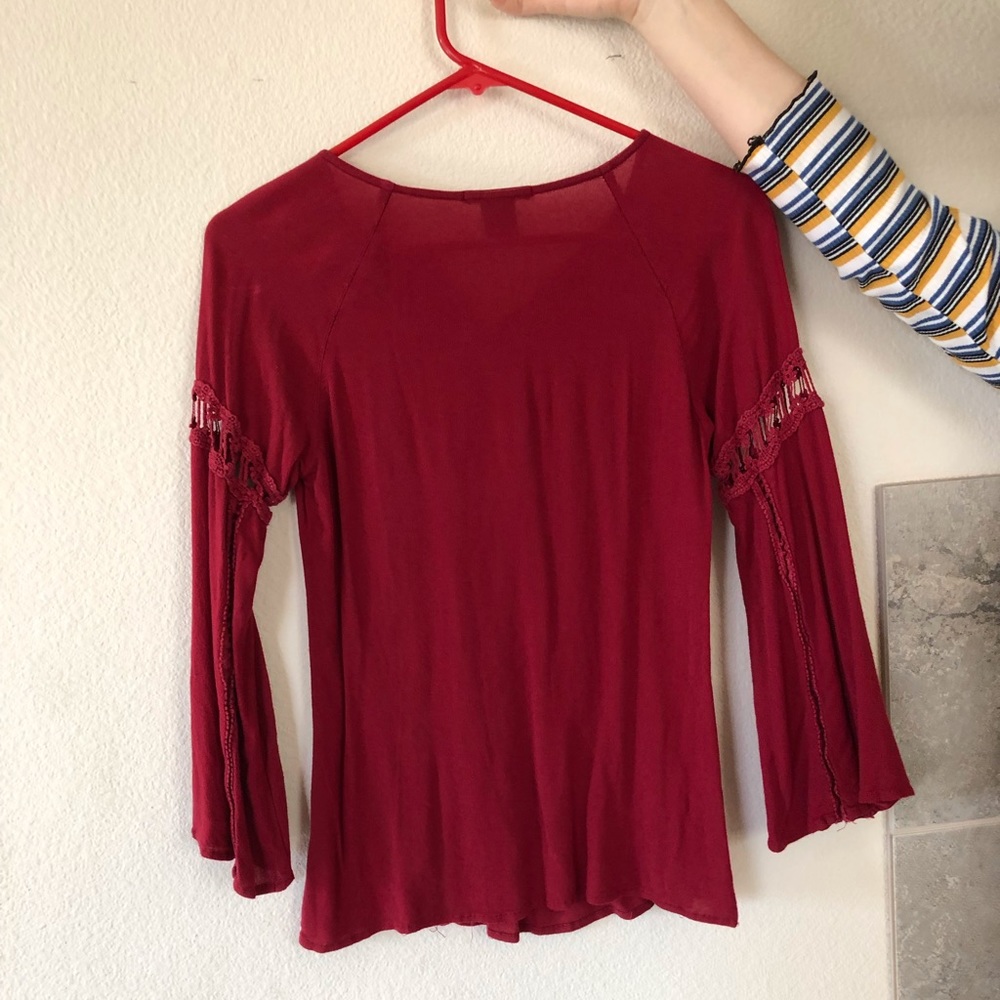 Red blouse - Picture 2 of 2
